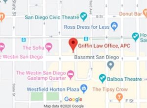 griffin law office location map 300x221 1