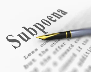 Federal Grand Jury Subpoena